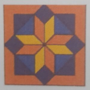 Brunswiek Stars -  Herzkissen für Brustkrebspatientinnen